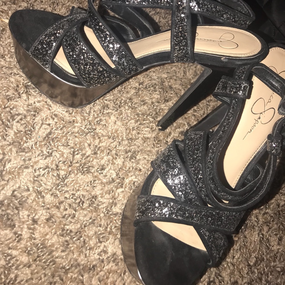 Glitter heels!